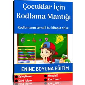 Çocuklar İçin Kodlama Mantığı Seti 2 Kitap Enine Boyuna Eğitim