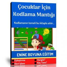 Çocuklar İçin Kodlama Mantığı Seti 2 Kitap Enine Boyuna Eğitim