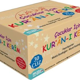 Çocuklar İçin Kur'an-ı Kerim 1-30. Cüzler (30 Kitaplık Set) - Kolektif