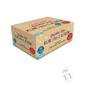 Çocuklar İçin Kur'an-ı Kerim 1-30. Cüzler (30 Kitaplık Set) - Kolektif