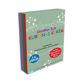 Çocuklar İçin Kur’an-ı Kerim 1 - 6. Cüzler 6 Kitap Takım - Melek Bozdoğan Murat Bozdoğan