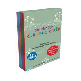 Çocuklar İçin Kur’an-ı Kerim 1 - 6. Cüzler 6 Kitap Takım - Melek Bozdoğan Murat Bozdoğan