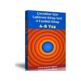 Çocuklar İçin Labirent Kitap Seti 4 Fasikül Kitap Enine Boyuna Eğitim