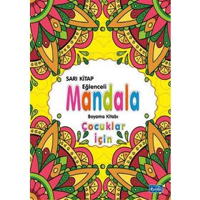 Çocuklar İçin Mandala Sarı Parıltı Yayınları