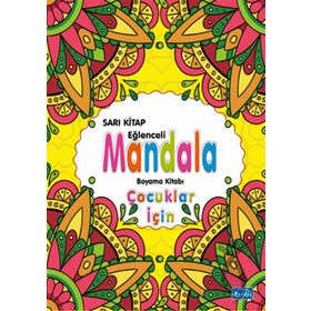 Çocuklar İçin Mandala Sarı Parıltı Yayınları