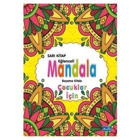 Çocuklar İçin Mandala Sarı Parıltı Yayınları