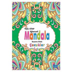 Çocuklar İçin Mandala Yeşil Parıltı Yayınları