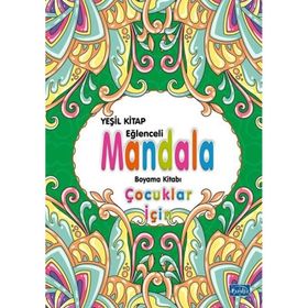 Çocuklar İçin Mandala Yeşil Parıltı Yayınları