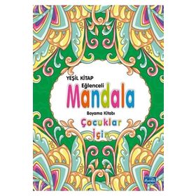 Çocuklar İçin Mandala Yeşil Parıltı Yayınları