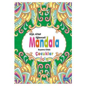 Çocuklar İçin Mandala Yeşil Parıltı Yayınları
