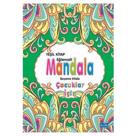 Çocuklar İçin Mandala Yeşil Parıltı Yayınları