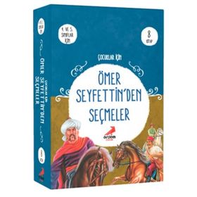 Çocuklar İçin Ömer Seyfettin' den Seçmeler 8 Kitap Takım Erdem Yayınları