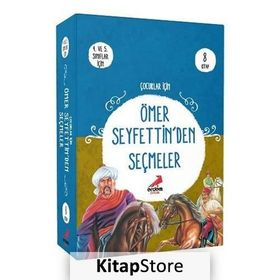 Çocuklar İçin Ömer Seyfettin' den Seçmeler 8 Kitap Takım Erdem Yayınları