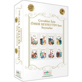 Çocuklar İçin Ömer Seyfettin' den Seçmeler 8 Kitap Takım Erdem Yayınları