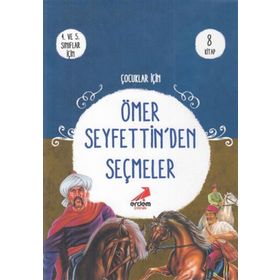Çocuklar İçin Ömer Seyfettin' den Seçmeler 8 Kitap Takım Erdem Yayınları