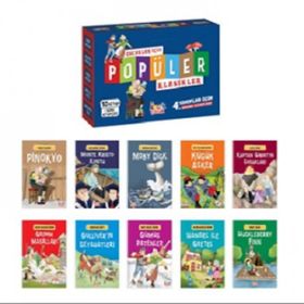 Çocuklar İçin Popüler Klasikler 10 Kitap Soru Kitapçığı Bıcırık Yayınları