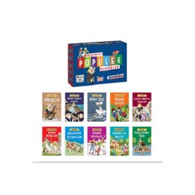 Çocuklar İçin Popüler Klasikler 10 Kitap Soru Kitapçığı Bıcırık Yayınları
