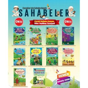 Çocuklar için Sahabe Hayatları Seti 10 Kitap Takım Cuma Karakoç Aktaş Yayıncılık