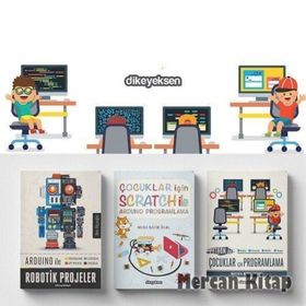 Çocuklar İçin Scratch ve Kodlama Eğitim Seti - 3 Kitap - Kolektif