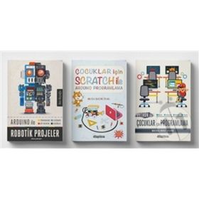 Çocuklar İçin Scratch ve Kodlama Eğitim Seti - 3 Kitap - Kolektif