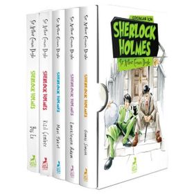 Çocuklar İçin Sherlock Holmes Seti 5 Kitap Takım Sir Arthur Conan Doyle