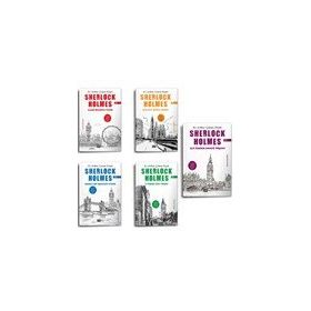 Çocuklar İçin Sherlock Holmes Seti 5 Kitap Takım Sir Arthur Conan Doyle