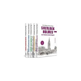 Çocuklar İçin Sherlock Holmes Seti 5 Kitap Takım Sir Arthur Conan Doyle