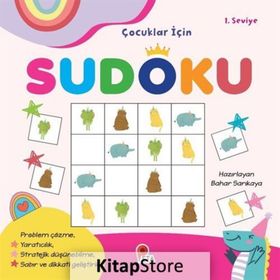 Çocuklar İçin Sudoku 1. Seviye - Bahar Sarıkaya