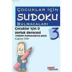 Çocuklar İçin Sudoku Bulmacaları 3 - Çağatay Güler