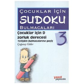 Çocuklar İçin Sudoku Bulmacaları 3 - Çağatay Güler