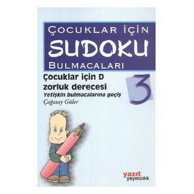 Çocuklar İçin Sudoku Bulmacaları 3 - Çağatay Güler
