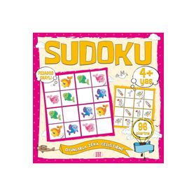 Çocuklar İçin Sudoku Kes Yapıştır (4+ Yaş) - Kolektif - Dokuz Yayınları