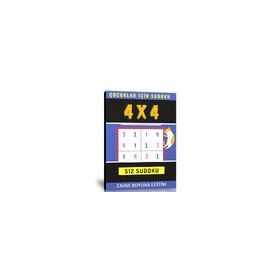 Çocuklar İçin Sudoku Kitap Seti 2 Kitap Enine Boyuna Eğitim