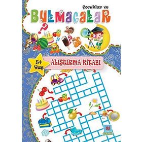 Çocuklar ve Bulmacalar-Alıştırma Kitabı 5 Yaş - Kolektif