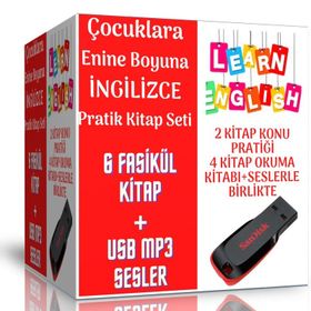 Çocuklara Enine Boyuna İngilizce Pratik Kitap Seti Enine Boyuna Eğitim