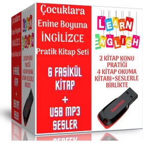 Çocuklara Enine Boyuna İngilizce Pratik Kitap Seti Enine Boyuna Eğitim