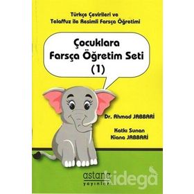 Çocuklara Farsça Öğretim Seti - 1 - Ahmad Jabbari