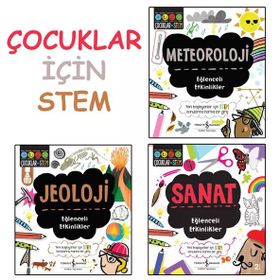 Çocuklara için STEM Eğlenceli Etkinlikler 2-İş Bankası Kültür Yayınları