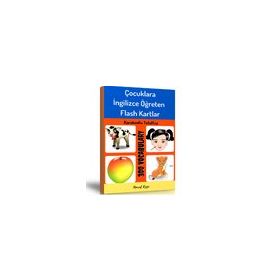 Çocuklara İngilizce Öğreten Flash Kartlar Kitap Seti-2 Kitap Enine Boyuna Eğitim