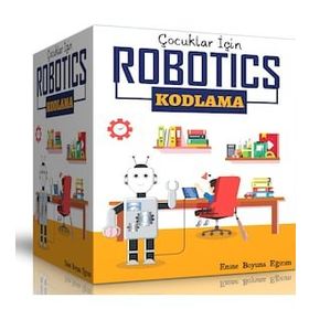 Çocuklara Robotik Kodlama Eğitim Seti 4 Süper Kitap Enine Boyuna Eğitim