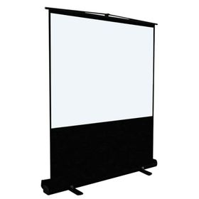 Codegen 221x123 cm Taşınabilir Portatif Pull Up Floor Screen Projeksiyon Perdesi