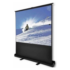 Codegen 221x123 cm Taşınabilir Portatif Pull Up Floor Screen Projeksiyon Perdesi