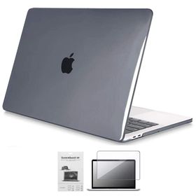 Codegen A2686 Apple 13 Macbook Pro M2 Kristal Gri Kılıf Koruyucu + Ekran Filmi