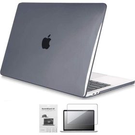 Codegen A2686 Apple 13 Macbook Pro M2 Kristal Gri Kılıf Koruyucu + Ekran Filmi
