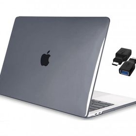 Codegen Apple 13 Macbook Air A2337 M1 Kristal Gri Kılıf Koruyucu Kapak + Usb Çevirici