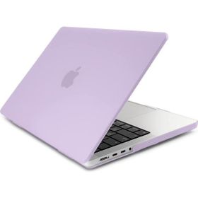Codegen Apple 16" Macbook Pro M1 A2485 Mor Kılıf Koruyucu Kapak