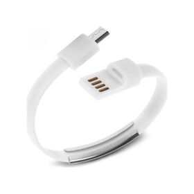 Codegen CDG-CNV71 USB 3.1 Type-C Beyaz Bileklik Şarj Data Kablosu