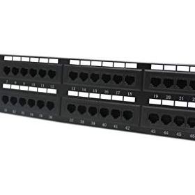 Codegen COD548 CAT5 1u 48 Port Modüler Dolu Patch Panel