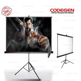 Codegen TX-20 200x200 cm 3 Ayaklı Tripod Film Projeksiyon Perdesi