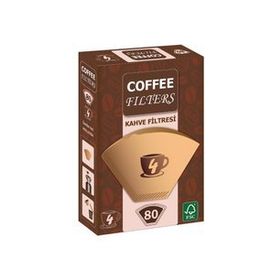 Coffee Filters 1/4 80'li Filtre Kahve Kağıdı